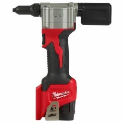 Milwaukee 2550-22 M12 FUEL 12V Heavy Duty Cordless Rivet Tool Kit Tools & Equipment