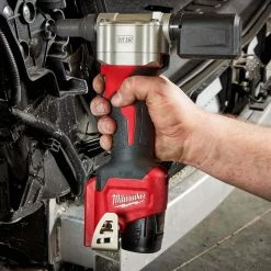 Milwaukee 2550-22 M12 FUEL 12V Heavy Duty Cordless Rivet Tool Kit Tools & Equipment