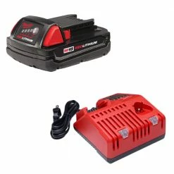 Milwaukee 2646-21CT M18 18V 2-Speed 48-Inch Hose Grease Gun Kit