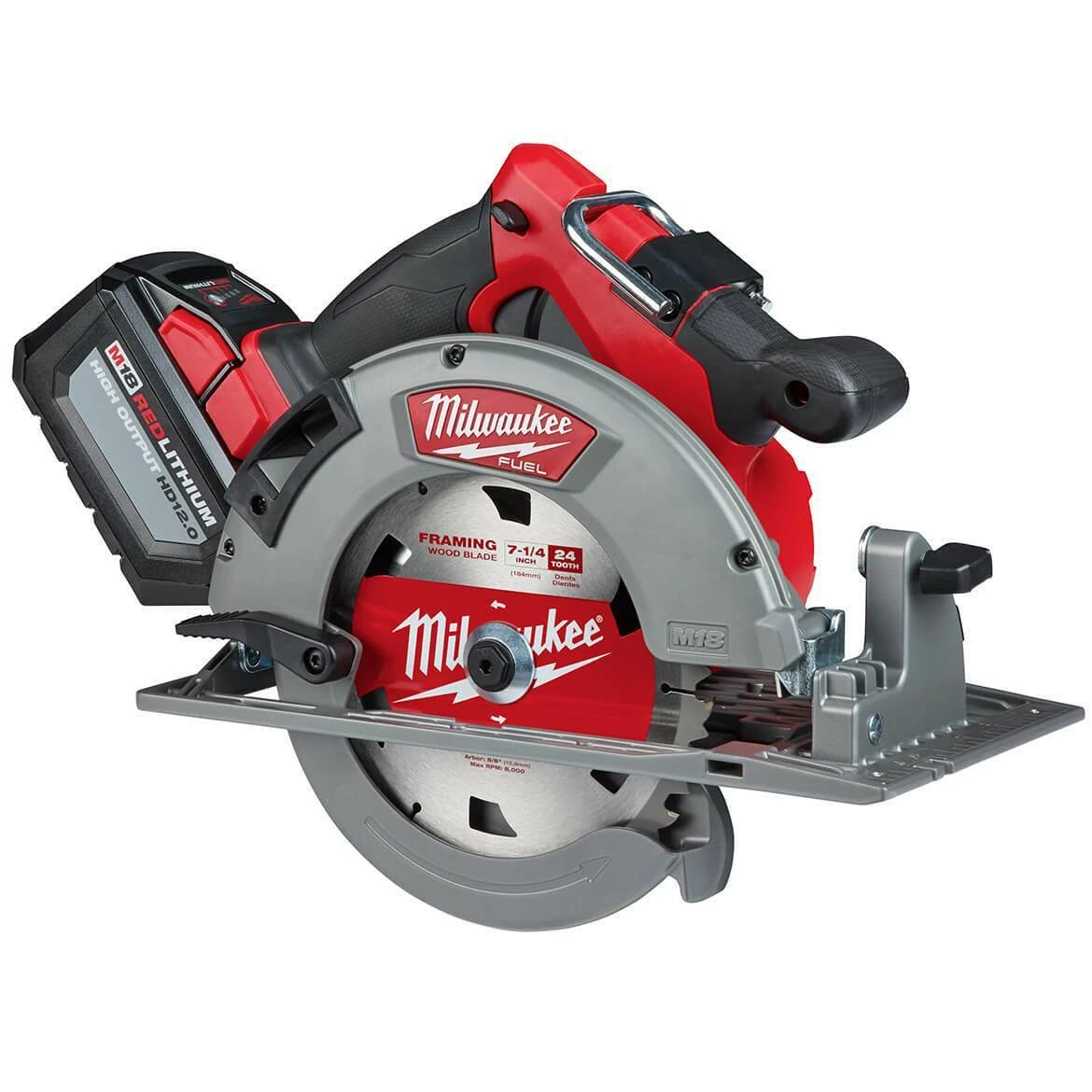 Milwaukee 2732-21HD M18 FUEL 18V 7-1/4-Inch Lithium-Ion Circular Saw Kit 5 Milwaukee 2732-21HD M18 FUEL 18V 7-1/4-Inch Lithium-Ion Circular Saw Kit