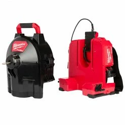 Tools & Equipment Milwaukee 2775A-211 M18 FUEL 18V 5/16-Inch X 75-Foot Switch Pack Drain Snake Kit