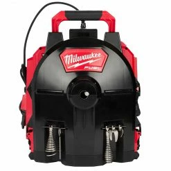 Milwaukee 2775B-211 M18 FUEL 18V 3/8-Inch X 50-Foot Switch Pack Drain Snake Kit 10 Milwaukee 2775B-211 M18 FUEL 18V 3/8-Inch X 50-Foot Switch Pack Drain Snake Kit