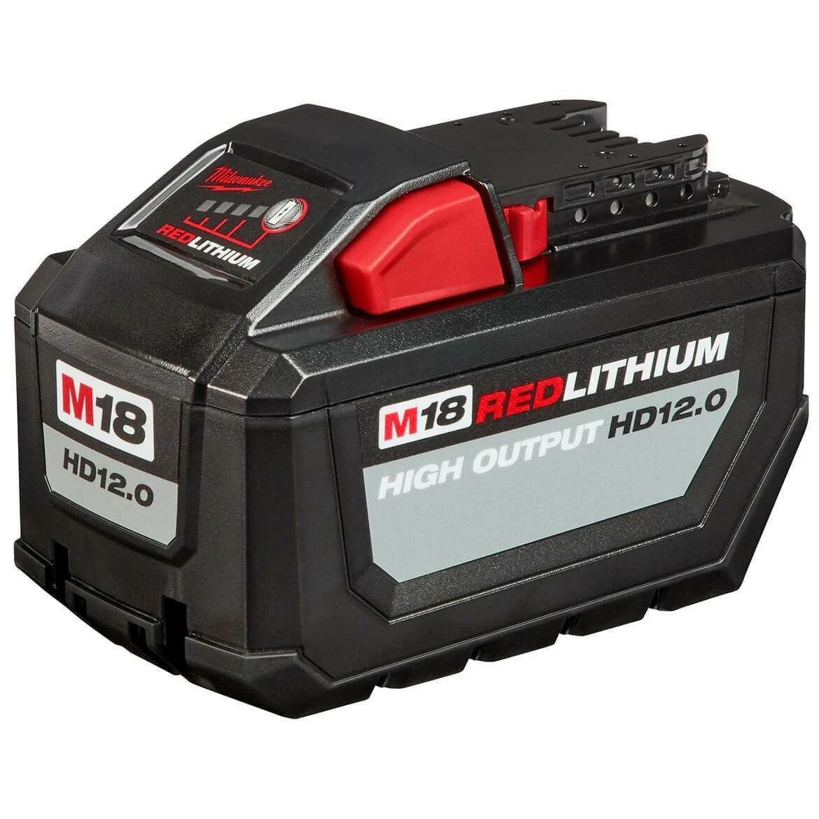 Milwaukee 48-11-1812 M18 FUEL 18V 12.0-Amp Lithium-Ion High Output Battery Pack 3 Milwaukee 48-11-1812 M18 FUEL 18V 12.0-Amp Lithium-Ion High Output Battery Pack