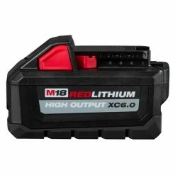 Tools & Equipment Milwaukee 48-11-1862 M18 FUEL 18V 6.0-Amp Li-Ion High Output Battery Pack - 2pk 8 Tools & Equipment Milwaukee 48-11-1862 M18 FUEL 18V 6.0-Amp Li-Ion High Output Battery Pack - 2pk