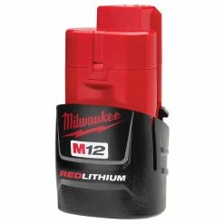 Milwaukee 48-11-2411 M12 12V 1.5Ah REDLITHIUM Compact Battery - 2pk