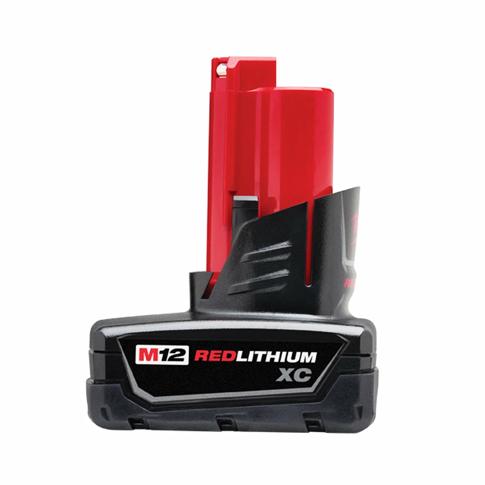 Tools & Equipment Milwaukee 48-11-2412 M12 12V 3.0Ah REDLITHIUM XC Compact Battery -2pk 4 Tools & Equipment Milwaukee 48-11-2412 M12 12V 3.0Ah REDLITHIUM XC Compact Battery -2pk