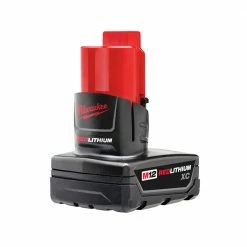 Tools & Equipment Milwaukee 48-11-2412 M12 12V 3.0Ah REDLITHIUM XC Compact Battery -2pk 8 Tools & Equipment Milwaukee 48-11-2412 M12 12V 3.0Ah REDLITHIUM XC Compact Battery -2pk