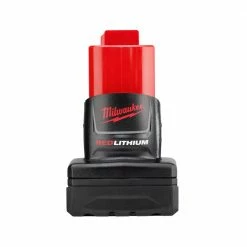 Tools & Equipment Milwaukee 48-11-2412 M12 12V 3.0Ah REDLITHIUM XC Compact Battery -2pk 9 Tools & Equipment Milwaukee 48-11-2412 M12 12V 3.0Ah REDLITHIUM XC Compact Battery -2pk
