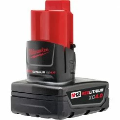 Milwaukee 48-11-2440 M12 12V 4.0Ah REDLITHIUM XC Extended Capacity Battery