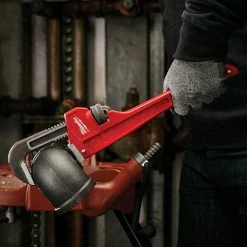 Tools & Equipment Milwaukee 48-22-7114 14-Inch Durable Steel Ergonomic Overbite Pipe Wrench