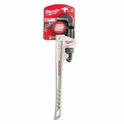 Milwaukee 48-22-7218 18-Inch Durable Aluminum Ergonomic Pipe Wrench Tools & Equipment