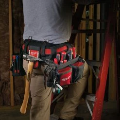 Milwaukee 48-22-8110 29-Pocket 1680D Nylon Stable Base Electricians Work Belt Tools & Equipment