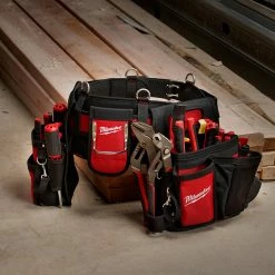 Milwaukee 48-22-8110 29-Pocket 1680D Nylon Stable Base Electricians Work Belt Tools & Equipment