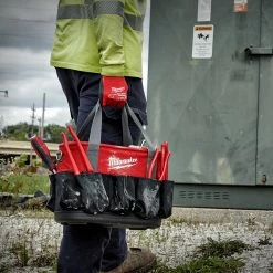 Milwaukee 48-22-8275 24-Pocket Ballistic Material Underground Oval Bag 11 Milwaukee 48-22-8275 24-Pocket Ballistic Material Underground Oval Bag