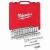 Tools & Equipment Milwaukee 48-22-9008 3/8-Inch Drive SAE And Metric Ratchet And Socket Set - 56pc