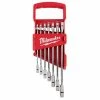 Tools & Equipment Milwaukee 48-22-9406 Durable SAE Ratcheting Combination Wrench Set - 7pc
