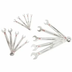 Milwaukee 48-22-9415 15-Piece Standard Open-End Combination Wrench Set Tools & Equipment
