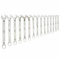 Milwaukee 48-22-9515 15-Piece Metric Open-End Combination Wrench Set Tools & Equipment 14 Milwaukee 48-22-9515 15-Piece Metric Open-End Combination Wrench Set Tools & Equipment