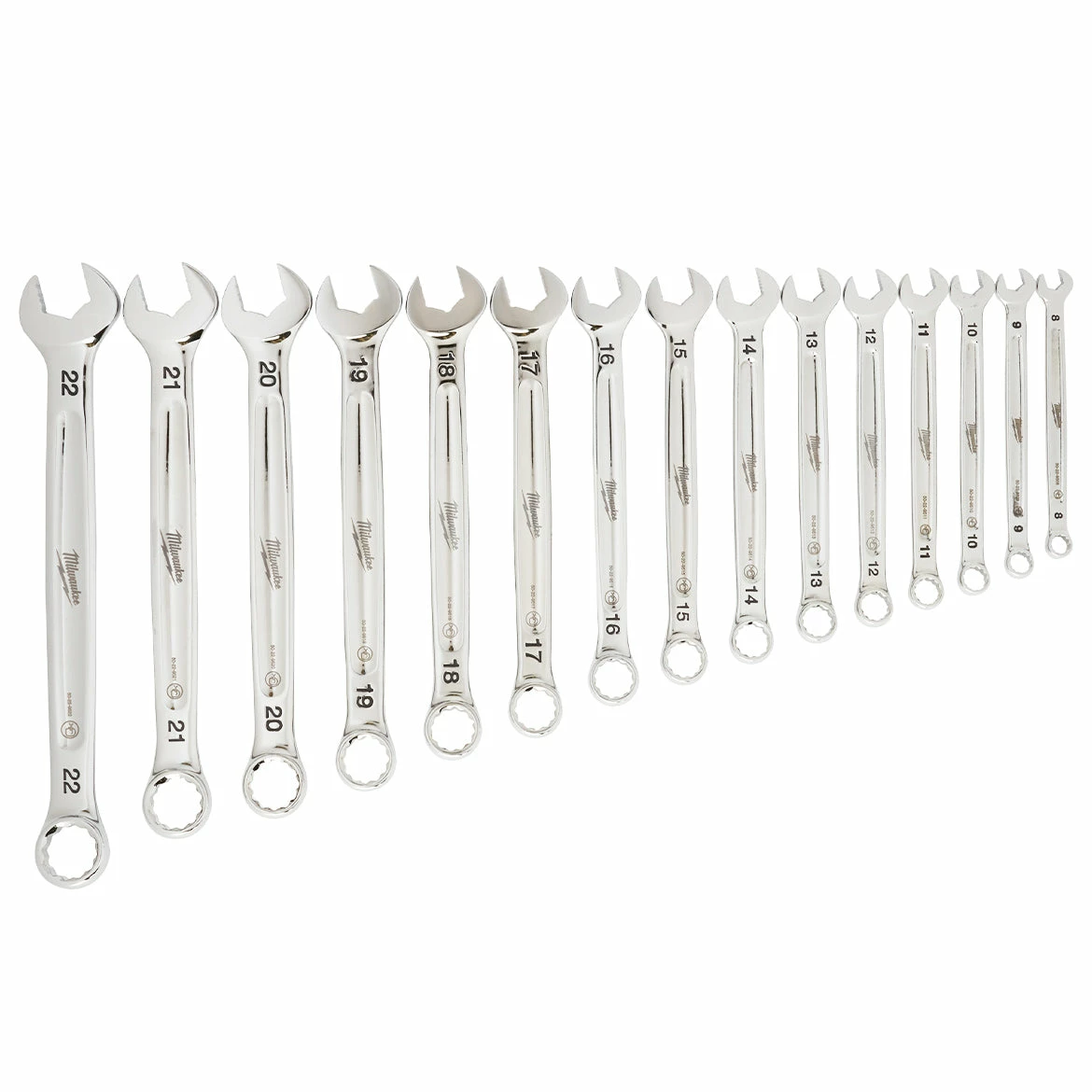 Milwaukee 48-22-9515 15-Piece Metric Open-End Combination Wrench Set Tools & Equipment 6 Milwaukee 48-22-9515 15-Piece Metric Open-End Combination Wrench Set Tools & Equipment