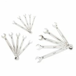 Milwaukee 48-22-9515 15-Piece Metric Open-End Combination Wrench Set Tools & Equipment 15 Milwaukee 48-22-9515 15-Piece Metric Open-End Combination Wrench Set Tools & Equipment