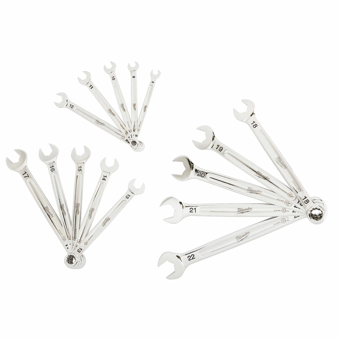 Milwaukee 48-22-9515 15-Piece Metric Open-End Combination Wrench Set Tools & Equipment 7 Milwaukee 48-22-9515 15-Piece Metric Open-End Combination Wrench Set Tools & Equipment