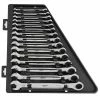 Tools & Equipment Milwaukee 48-22-9516 Durable Metric Ratcheting Combination Wrench Set - 15pc