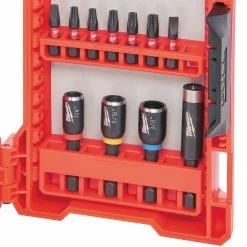 Milwaukee 48-32-4408 Optimized Shockzone Steel Impact Drive & Fasten Set - 26pc