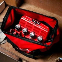Milwaukee 48-59-1204 M12 12V REDLINK 4-Bay Skip Button Battery Charger