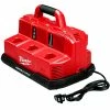 Milwaukee 48-59-1807 M12/M18 12/18V 6-Port Rapid Charge Station Tools & Equipment
