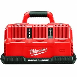 Milwaukee 48-59-1807 M12/M18 12/18V 6-Port Rapid Charge Station Tools & Equipment