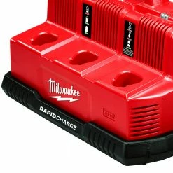 Milwaukee 48-59-1807 M12/M18 12/18V 6-Port Rapid Charge Station Tools & Equipment