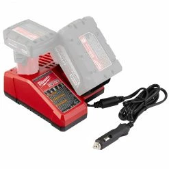 Milwaukee 48-59-1810 M18/M12 Multi-Voltage Vehicle DC Battery Charger Tools & Equipment 7 Milwaukee 48-59-1810 M18/M12 Multi-Voltage Vehicle DC Battery Charger Tools & Equipment