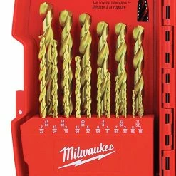 Tools & Equipment Milwaukee 48-89-0012 Thunderbolt Titanium Coated Drill Bits - 29pc