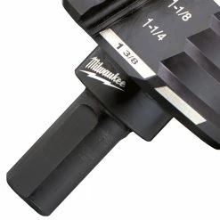 Tools & Equipment Milwaukee 48-89-9205 1/4-Inch - 1-3/8-Inch By 1/8-Inch #5 Step Drill Bit