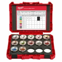 Milwaukee 49-16-KITA 8 - 350 MCM Force Logic Aluminum U-Style Die Kit 7 Milwaukee 49-16-KITA 8 - 350 MCM Force Logic Aluminum U-Style Die Kit