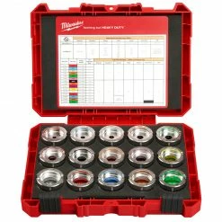 Tools & Equipment Milwaukee 49-16-KITC 8 - 600 MCM Force Logic Copper U-Style Die Kit