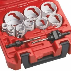 Power Tools Milwaukee 49-22-4025 General Purpose Hole Dozer Hole Saw Kit - 13pc