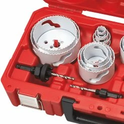 Milwaukee 49-22-4105 Master Electrician's Hole Dozer Hole Saw Kit - 19pc Power Tools