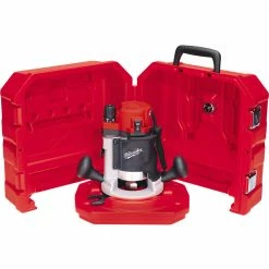 Milwaukee 5615-21 120 AC/DC 1-3/4 Max HP BodyGrip Router Kit With Wrenches Tools & Equipment