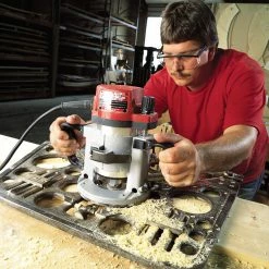 Milwaukee 5625-20 120V AC 3-1/2 Max HP Fixed-Base Production Router W/ Collet