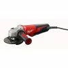 Tools & Equipment Milwaukee 6117-31 120V AC 13 Amp 5-Inch Small Angle Grinder Paddle No-Lock