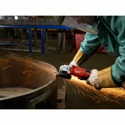 Tools & Equipment Milwaukee 6117-31 120V AC 13 Amp 5-Inch Small Angle Grinder Paddle No-Lock