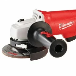 Tools & Equipment Milwaukee 6140-30 120V AC 7.5 Amp 4-1/2-Inch Small Angle Grinder With Flange
