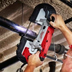 Milwaukee 6232-21 120V AC Deep Cut Variable Speed Band Saw With Carrying Case 16 Milwaukee 6232-21 120V AC Deep Cut Variable Speed Band Saw With Carrying Case