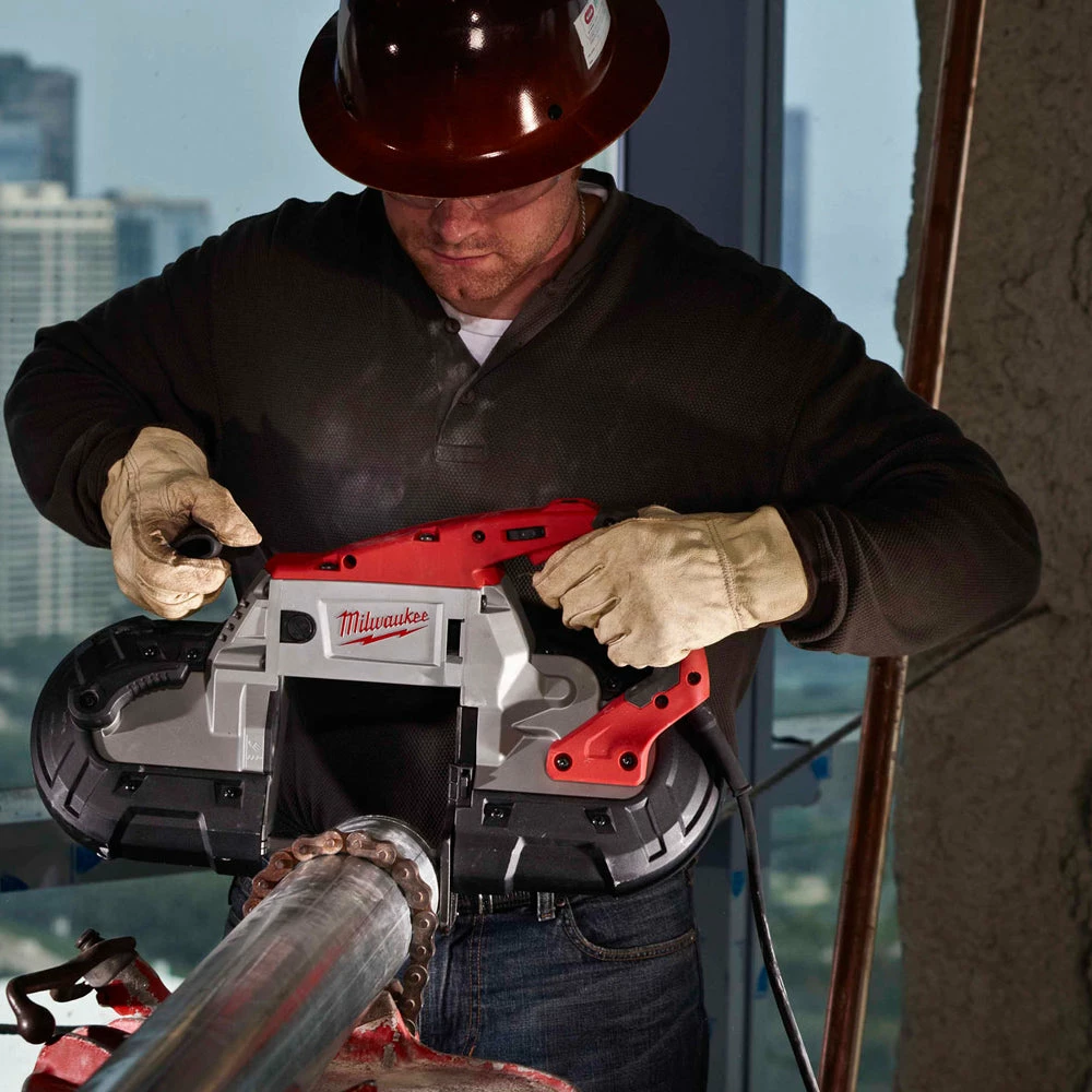 Milwaukee 6232-21 120V AC Deep Cut Variable Speed Band Saw With Carrying Case 10 Milwaukee 6232-21 120V AC Deep Cut Variable Speed Band Saw With Carrying Case