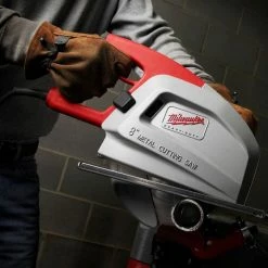 Tools & Equipment Milwaukee 6370-20 120V AC 8-Inch Metal Cutting Saw W/ Blade Wrench 11 Tools & Equipment Milwaukee 6370-20 120V AC 8-Inch Metal Cutting Saw W/ Blade Wrench
