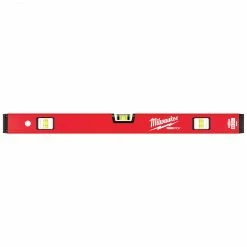 Milwaukee MLCM24 24-Inch Durable Aluminum REDSTICK Compact Box Beam Level