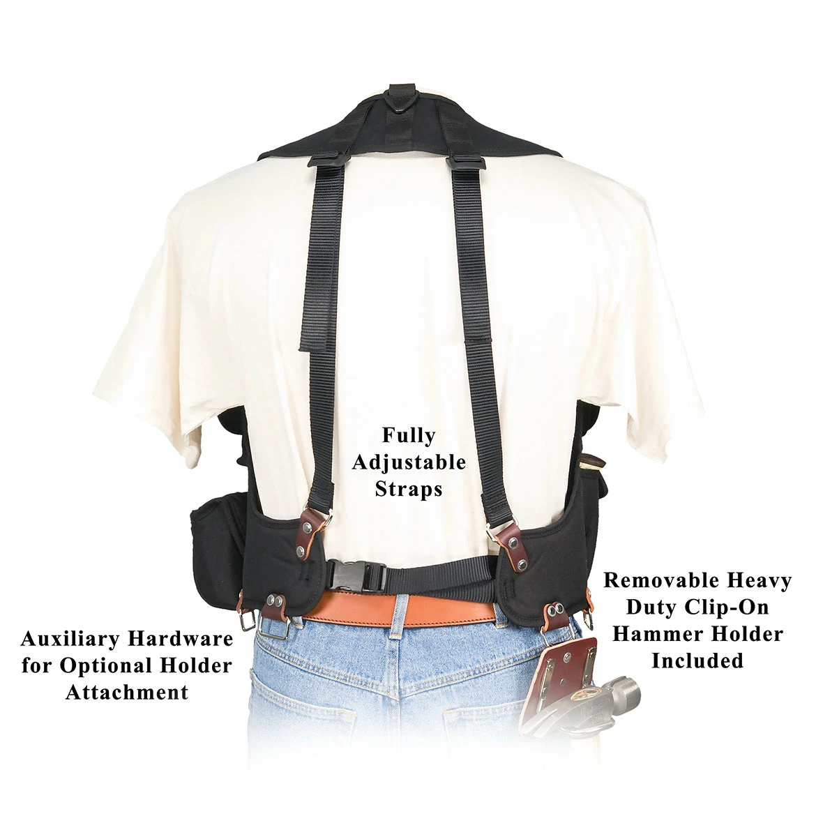 Occidental Leather 2535 Contractors Builders Tool Vest System Tools & Equipment 6 Occidental Leather 2535 Contractors Builders Tool Vest System Tools & Equipment