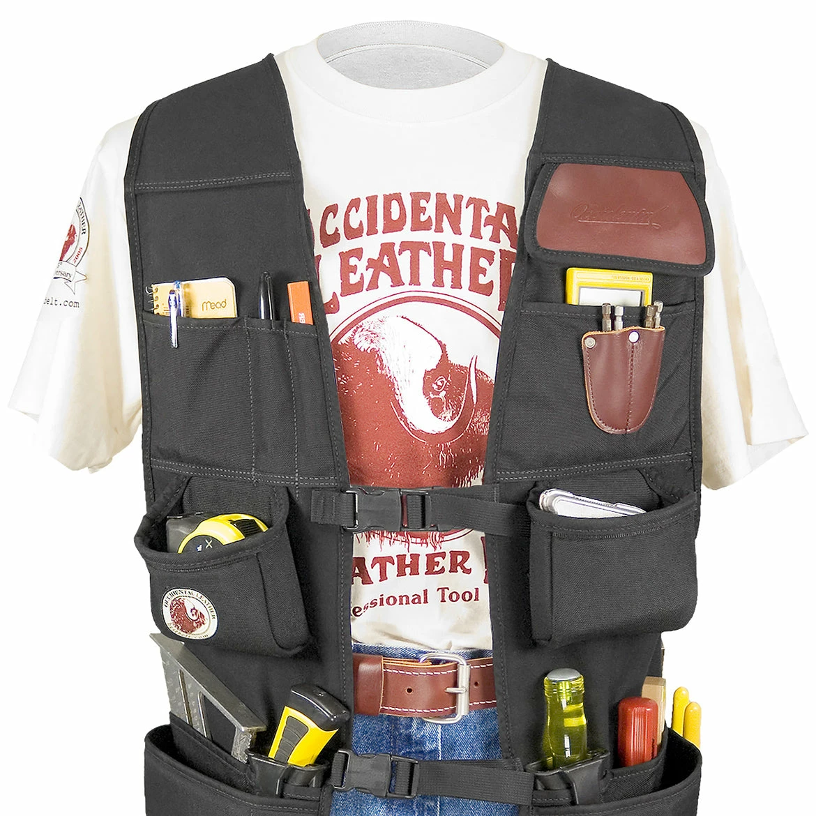 Occidental Leather 2575LH OxyPro Tool Fastener Work Vest - Left Handed Tools & Equipment 5 Occidental Leather 2575LH OxyPro Tool Fastener Work Vest - Left Handed Tools & Equipment