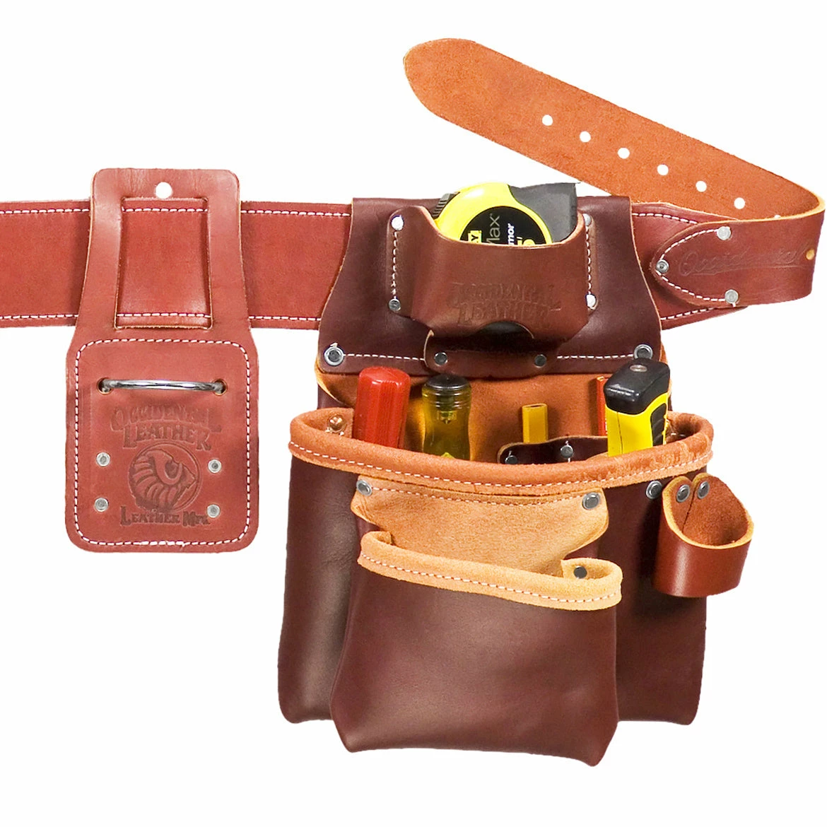 Tools & Equipment Occidental Leather 5080M Pro Framer Framing Tool Bag Set - Size Medium 5 Tools & Equipment Occidental Leather 5080M Pro Framer Framing Tool Bag Set - Size Medium